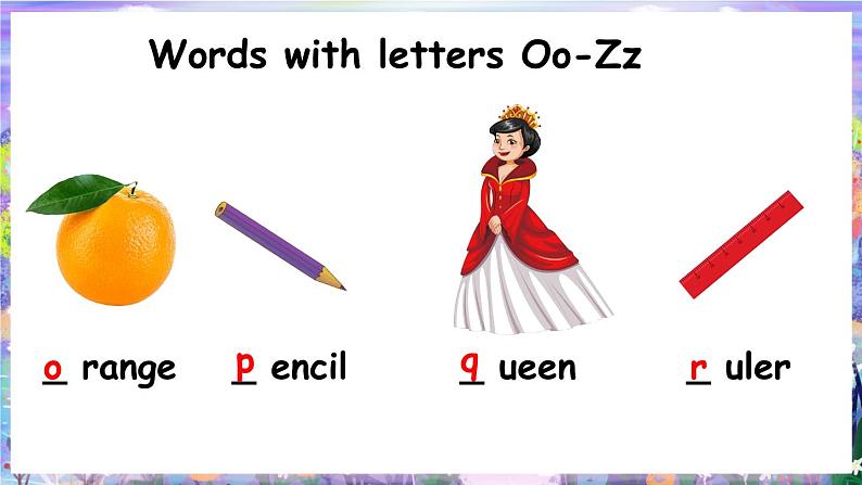 Unit 3 Colours and letters Lesson 4 My letter book（课件+素材）冀教版（三起）英语三年级上册07