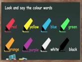 Unit 3 Colours and letters Unit review（课件+素材）冀教版（三起）英语三年级上册