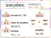 Unit 3 Colours and letters 单词讲解（课件）冀教版（三起）英语三年级上册