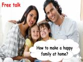 Unit 6 My family Lesson 3 A happy family（课件+素材）冀教版（三起）英语三年级上册