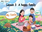 Unit 6 My family 单词讲解（课件）冀教版（三起）英语三年级上册