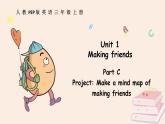 三年級英語上冊人教版PEP（2024）課件  Unit1 C