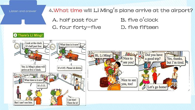 Unit 1 Lesson 1 At the Airport （课件）-2024-2025学年冀教版（三起）英语六年级上册06