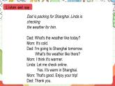 辽师大版（三起）英语五上Unit9 《What’s the  weather like  today？》 课件