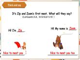 人教pep版英语三年级上册Unit1 Making friends Part C Reading time 课件+教案+素材
