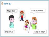 Unit 5 We’re family Part 2 Speed up（课件+素材）-2024-2025学年外研版（2024）英语三年级上册