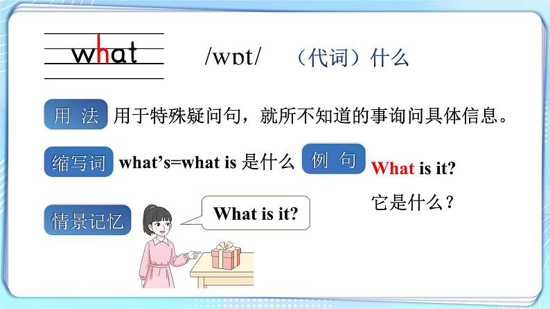 Unit 2 What’s your name 单词讲解（课件）-2024-2025学年译林版（2024）（三起）英语三年级上册02