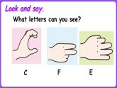 冀教版（三起）英語三上 Unit 3  Colours and letters Lesson 4 My letter book（課件）