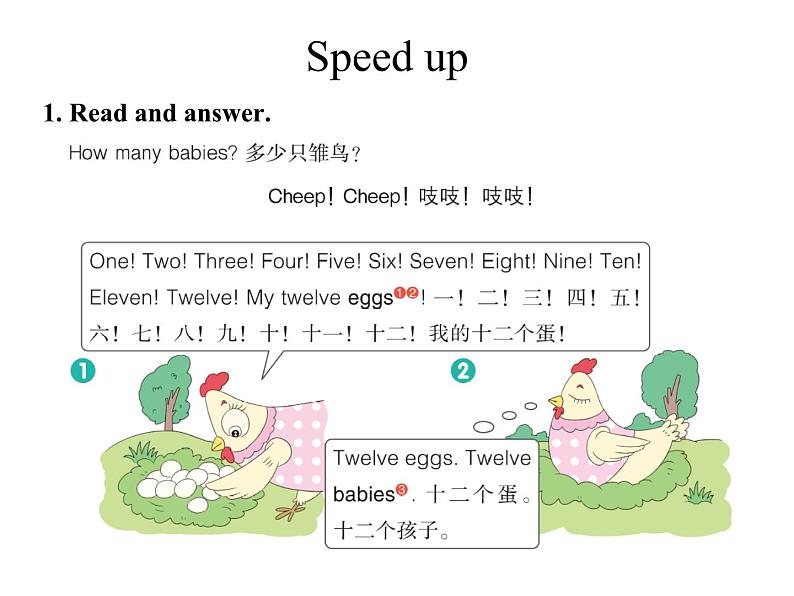 Unit 4 Fun with numbers  Speed up 课件04