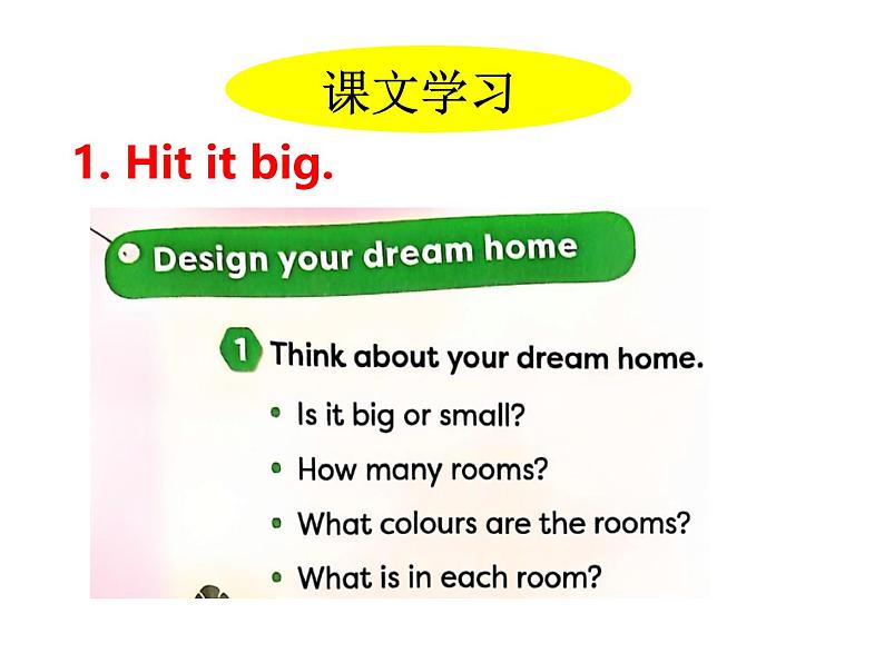 Unit 6 My sweet home Hit it big Wrap up Let's explore 课件04