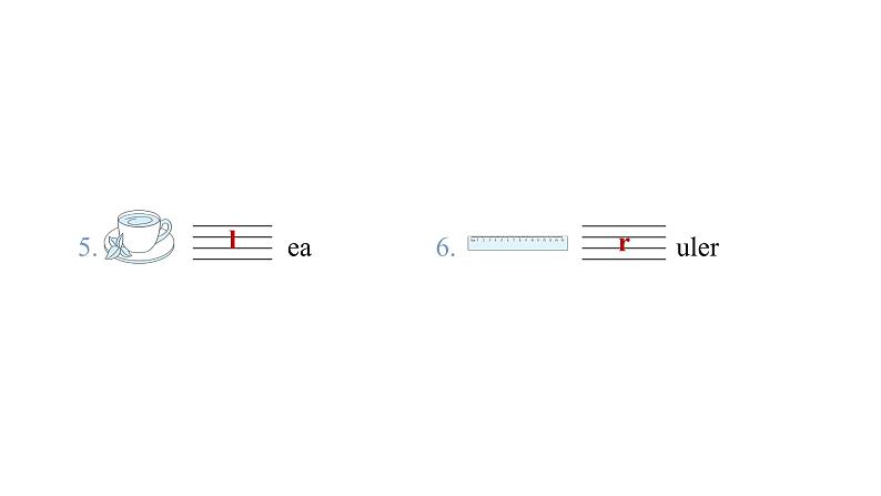 Unit 3　Colours and letters   练习题课件03