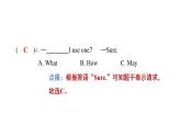 Unit 4　My friends 练习题课件