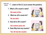 滬教牛津版（六三制一起）英語四年級上冊Unit4 Do you have any cousins第3課時 課件+單元整體教學(xué)設(shè)計