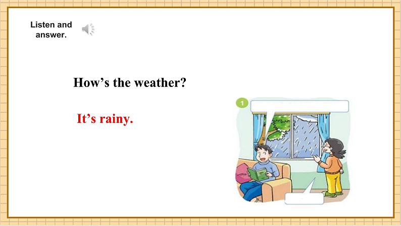 沪教牛津版（六三制一起）英语四年级上册Unit12 Weather第2课时 课件+单元整体教学设计04