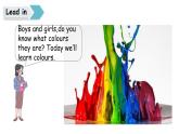 Unit 3 Colours and letters Lesson 1（课件+素材）-2024-2025学年冀教版（2024）英语三年级上册