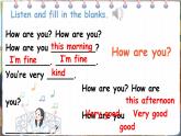 新牛津上海版（三起）英语三年上册--Unit 1 How do we feel？第3课时（Grammar in use）（课件+素材）