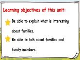 新牛津上海版（三起）英语三年上册--Unit 2 What’s interesting about families 第1课时（Get ready）（课件+素材）