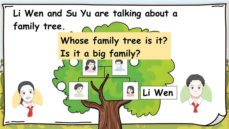 新牛津上海版（三起）英语三年上册--Unit 2 What’s interesting about families 第3课时（Communicate）（课件+素材）06