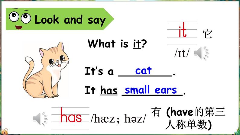 新牛津上海版（三起）英语三年上册--Unit 6 What do we like about small animals （Explore ）（课件+素材）03