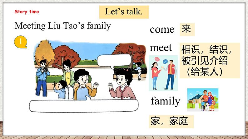 Unit 5 She's my mother 第二课时 Story time（课件）-2024-2025学年译林版（三起）英语三年级上册03