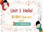 Unit 1 Hello！Lesson 2  How are you（课件+素材）-2024-2025学年冀教版（2024）英语三年级上册