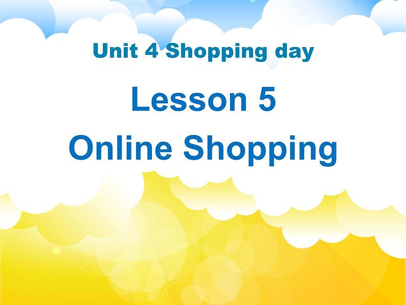 人教版（新起点）小学英语五年级上册 Unit 4 Shopping Day 第五课时 课件+素材01