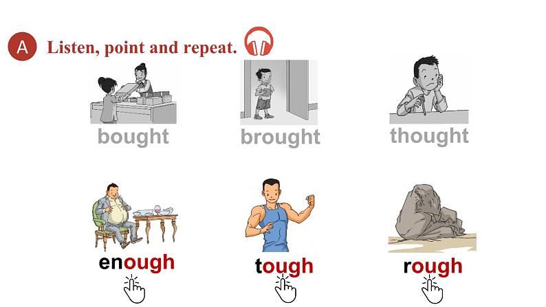 人教版（新起点）小学英语六年级上册 Unit 4 Feelings 第四课时课件08