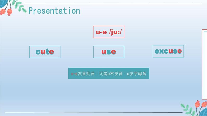 Unit 4 My home  Part A Let's spell（课件）-2024-2025学年人教PEP版英语四年级上册06