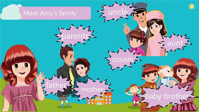 Unit 6 Meet my family! Part A Let's learn&Let's count（ 课件）-2024-2025学年人教PEP版英语四年级上册07