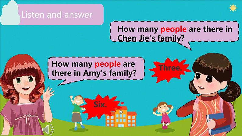 Unit 6 Meet my family! Part A Let's learn&Let's count（ 课件）-2024-2025学年人教PEP版英语四年级上册08