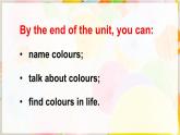Unit 2 Colourful world 第1课时（Ready to learn）（课件+素材）-2024-2025学年Join in 外研剑桥英语三年级上册