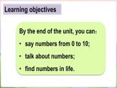 Unit 3 Numbers are fun! 第1课时（Parts 1~4）（课件+素材）-2024-2025学年Join in 外研剑桥英语三年级上册