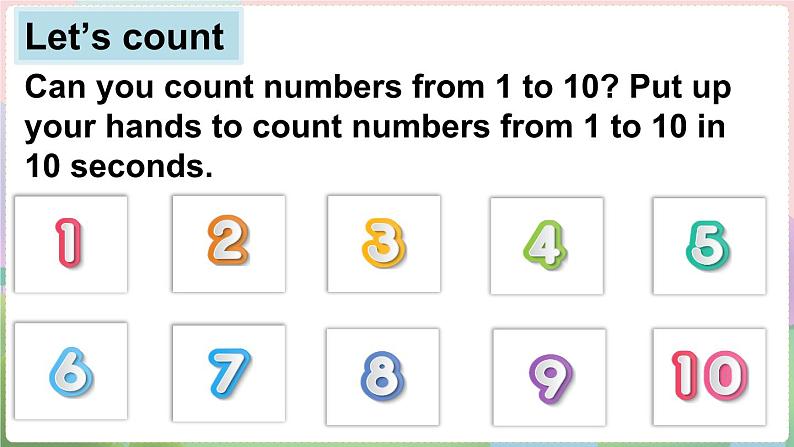 Unit 3 Numbers are fun! 第3课时（Parts 8~11）（课件+素材）-2024-2025学年Join in 外研剑桥英语三年级上册03