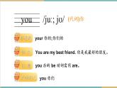 【新教材】三起外研版英语三上Unit 1 Let's be friends 单词讲解课件+音频