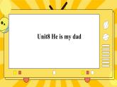 辽师大版（三起）三上英语 Unit8  He's my dad   课件