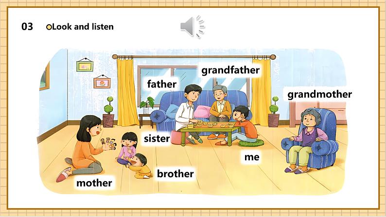 【新教材】沪教牛津版（六三制一起）英语三年级上册Unit2 What's interesting about families？Period 1 课件+单元整体教学设计07