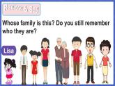 Unit 6 Meet my family 第2課時（Parts 4~6）（課件+素材）-2024-2025學(xué)年Join in 外研劍橋英語三年級上冊