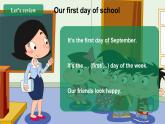 北京版英语三年级上册Unit1 September 10th is Teachers' Day. Lesson 4 单元整体教学设计+课件
