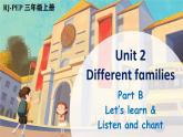 Unit 2 Different families Part B 第5课时（课件+素材）-2024-2025学年人教PEP版（2024）英语三年级上册