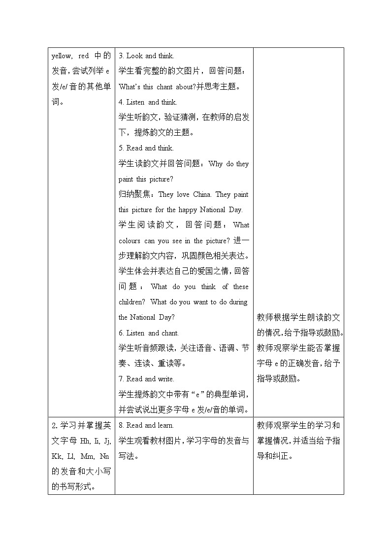 外研版（三起）（2024）英语三年级上册Unit 3 第四课时（Fuel up）（教学设计）02