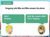 北京版英语四年级上册Unit2 May I speak to Mike？Lesson 8 课件+单元整体教学设计