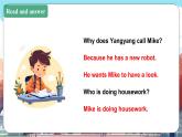 北京版英语四年级上册Unit2 May I speak to Mike？Lesson 8 课件+单元整体教学设计