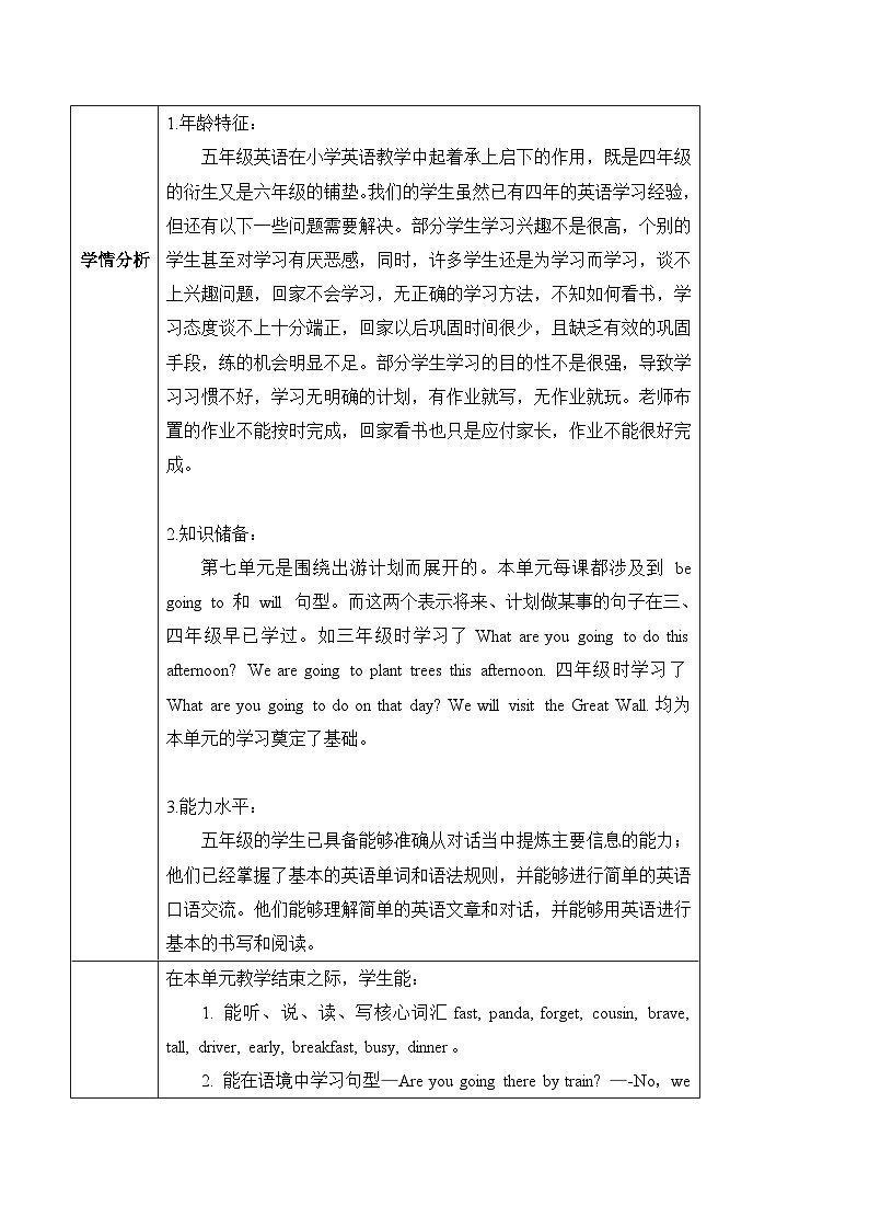 北京版英语五年级上册Unit7 What will you do in Chengdu？Lesson 23 课件+单元整体教学设计03