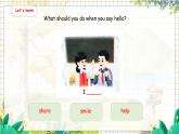 5. Unit 1 Part B  Let's learn & Listen and chant 人教版（2024）英语三年级上册PPT课件+表格教案