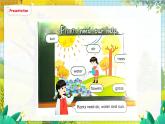 5. Unit 4 第五课时Part B  Let's learn & Listen and cha 人教版（2024）英语三年级上册PPT课件+表格教案