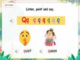 3. Unit 5 Part A  Letters and sounds 人教版（2024）英语三年级上册PPT课件+表格教案
