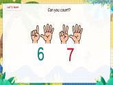 4. Unit 6 Part B  Let's talk — Count and say 人教版（2024）英语三年级上册PPT课件+表格教案