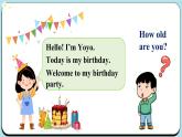 Unit 3 How old are you？ 第2課時 Part D- I（課件+素材）-2024-2025學(xué)年湘少版（三起）（2024）英語三年級上冊