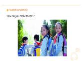 Unit 1  Making friends Part A  Let’s talk Lesson 1 课件