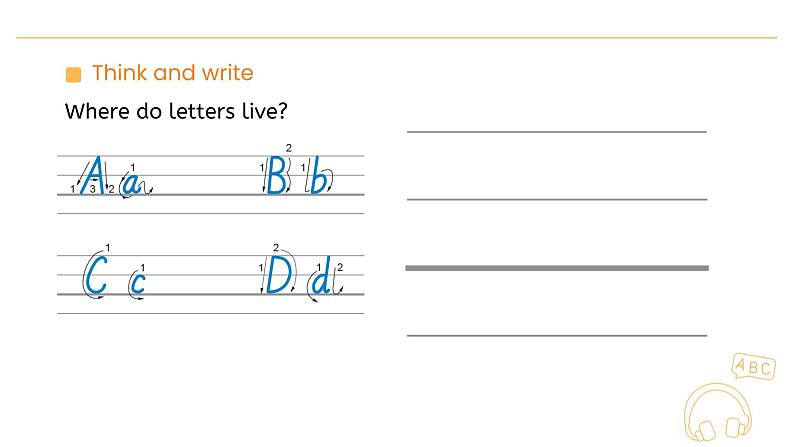 Unit 1  Making friends Part A Letters and sounds   Lesson 3 课件第8页